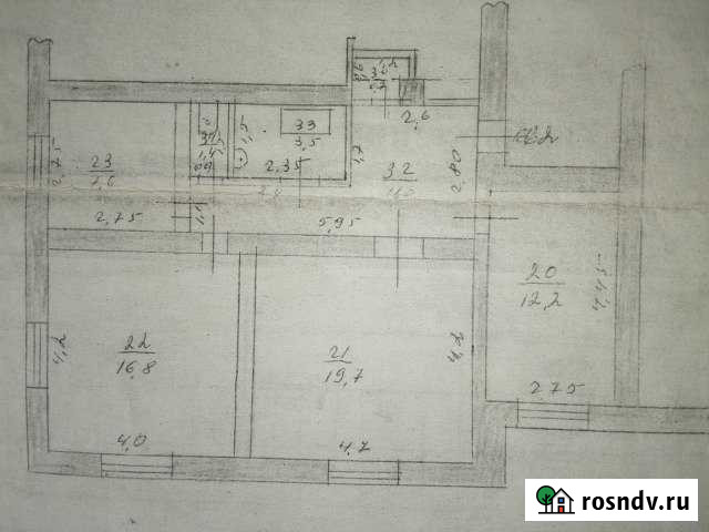 3-комнатная квартира, 72 м², 1/2 эт. на продажу в Мичуринске Мичуринск - изображение 1