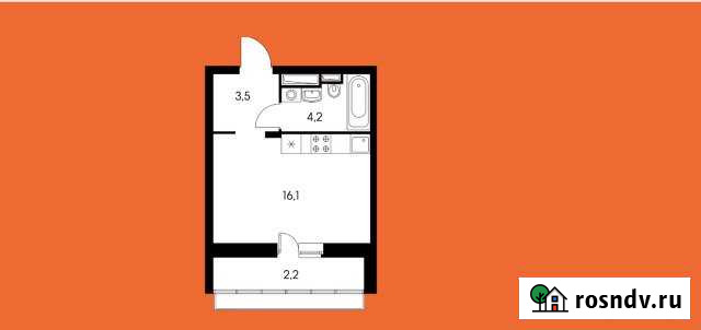 Квартира-студия, 27 м², 8/17 эт. на продажу в Котельниках Котельники - изображение 1