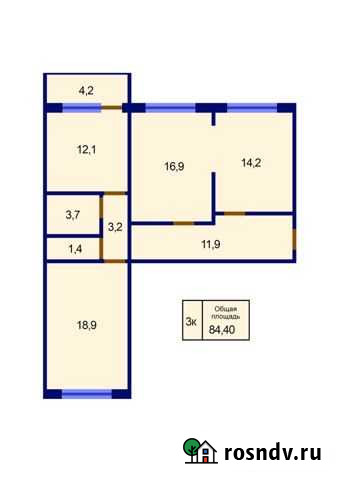 3-комнатная квартира, 81 м², 8/15 эт. на продажу в Костроме Кострома - изображение 1