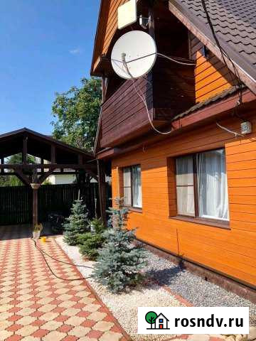 Коттедж 100 м² на участке 6 сот. на продажу в Лебяжьем Ленинградской области Лебяжье - изображение 1