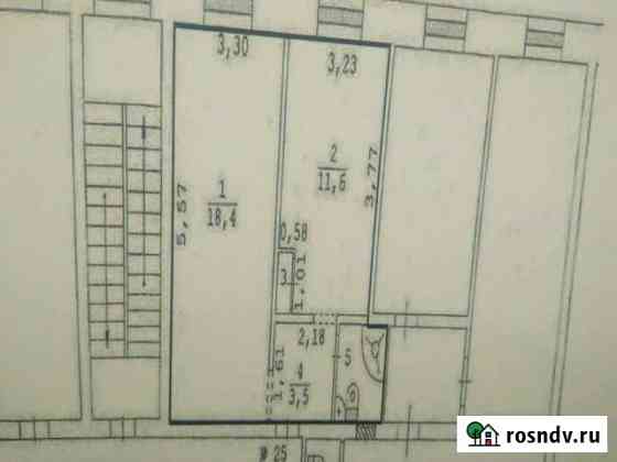 Комната 37 м² в 2-ком. кв., 4/5 эт. на продажу в Талице Талица