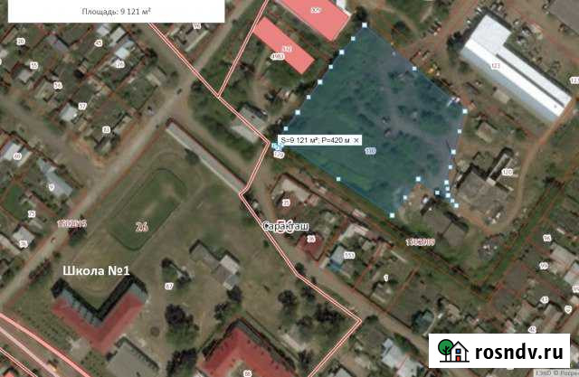 Участок промназначения 91 сот. на продажу в Саракташе Саракташ - изображение 1