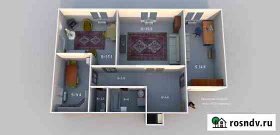 3-комнатная квартира, 76 м², 1/2 эт. на продажу в Жигулевске Жигулевск