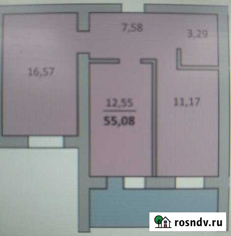 2-комнатная квартира, 55 м², 11/16 эт. на продажу в Томске Томск - изображение 1