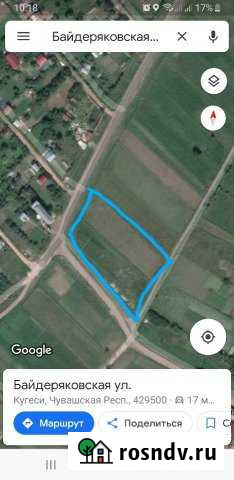 Участок ИЖС 34 сот. на продажу в Кугесях Кугеси - изображение 1