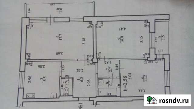 3-комнатная квартира, 67 м², 1/5 эт. на продажу в Атамановке Атамановка - изображение 1