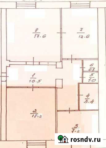 3-комнатная квартира, 71 м², 2/3 эт. на продажу в Бавлах Бавлы - изображение 1