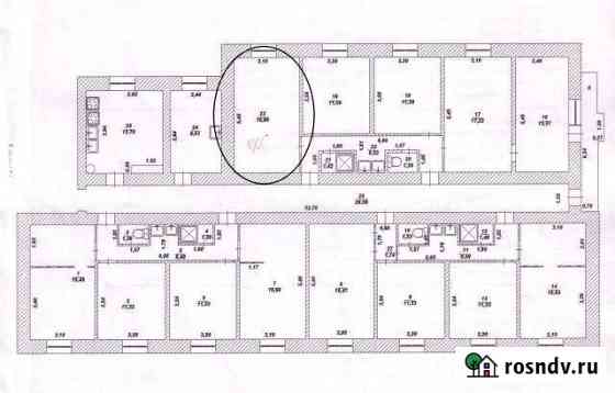 Комната 17 м² в 1-ком. кв., 7/9 эт. на продажу в Димитровграде Димитровград
