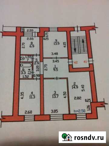 4-комнатная квартира, 80 м², 1/5 эт. на продажу в Черногорске Черногорск - изображение 1