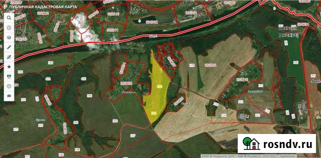 Участок СНТ, ДНП 4874 сот. на продажу в Алексине Алексин - изображение 1