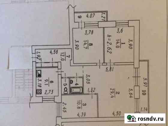 4-комнатная квартира, 98 м², 4/6 эт. на продажу в Омске Омск