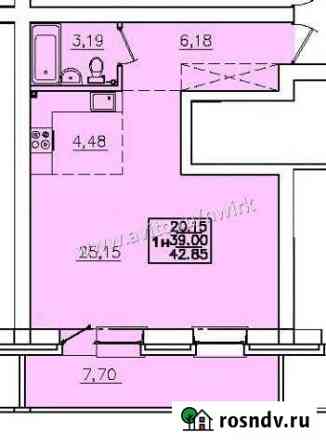 1-комнатная квартира, 46 м², 2/3 эт. на продажу в Маркове Маркова