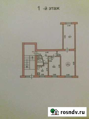 Комната 18 м² в 3-ком. кв., 1/5 эт. на продажу во Мценске Мценск - изображение 1