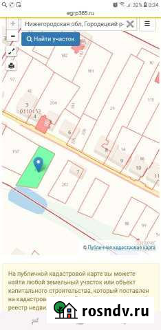 Участок ИЖС 6 сот. на продажу в Городце Городец - изображение 1