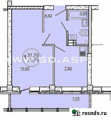 1-комнатная квартира, 35 м², 10/10 эт. на продажу в Каменске-Уральском Каменск-Уральский - изображение 1