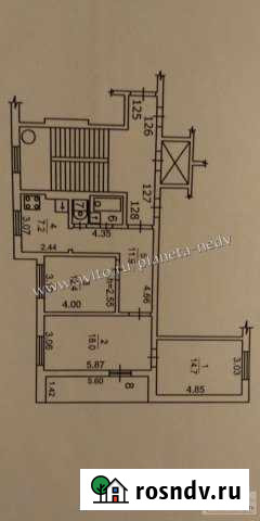 3-комнатная квартира, 67 м², 5/9 эт. на продажу в Глебовском Глебовский - изображение 1