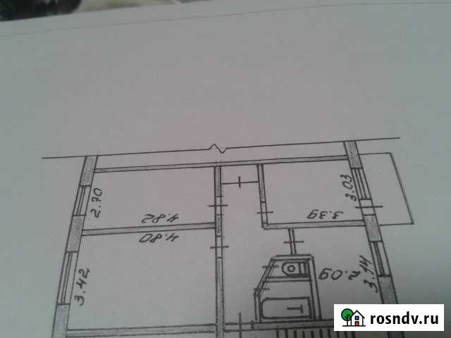 3-комнатная квартира, 60 м², 2/5 эт. на продажу в Вуктылу Вуктыл - изображение 1