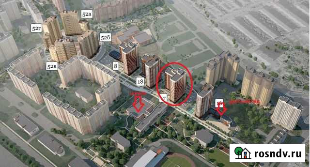 Квартира-студия, 25 м², 7/19 эт. на продажу в Долгопрудном Долгопрудный - изображение 1