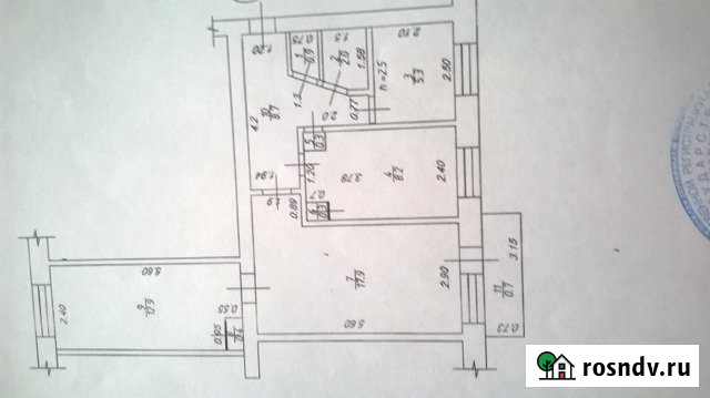 3-комнатная квартира, 57 м², 3/6 эт. на продажу в Бавлах Бавлы - изображение 1
