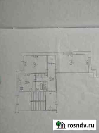 2-комнатная квартира, 52 м², 2/3 эт. на продажу в Толмачево Ленинградской области Толмачево