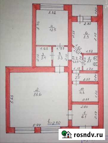 3-комнатная квартира, 79 м², 1/5 эт. на продажу в Буе Буй - изображение 1
