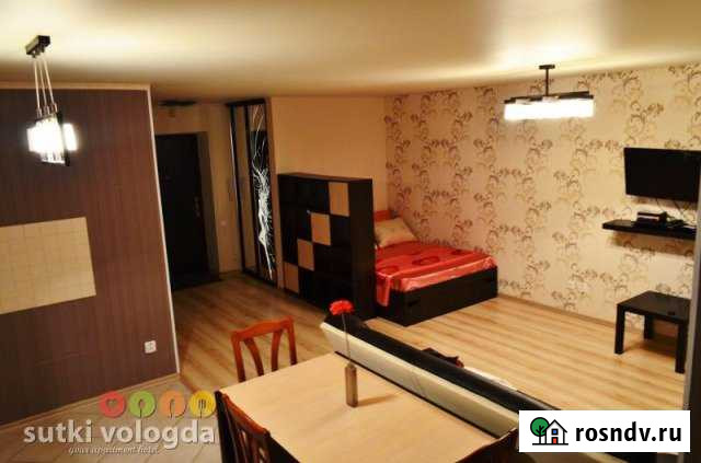 Квартира-студия, 43 м², 6/9 эт. в аренду посуточно в Вологде Вологда - изображение 1