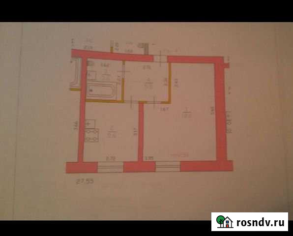 1-комнатная квартира, 36 м², 1/1 эт. на продажу в Наровчате Наровчат - изображение 1