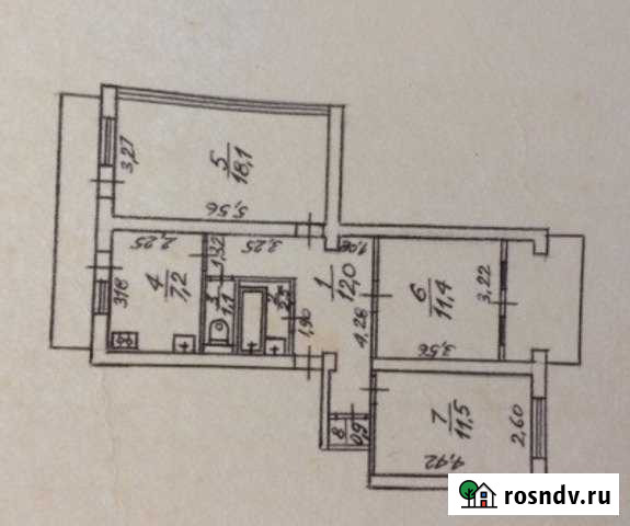3-комнатная квартира, 68 м², 5/5 эт. на продажу в Приморском Приморский - изображение 1