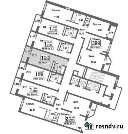 Квартира-студия, 26 м², 11/22 эт. на продажу в Балашихе Балашиха
