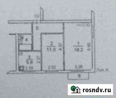 2-комнатная квартира, 44 м², 3/5 эт. на продажу в Хотьково Хотьково