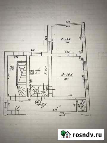 6ная квартира, 101 м², 1/2 эт. на продажу в Черняховске Черняховск - изображение 1
