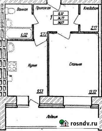 1-комнатная квартира, 38 м², 7/9 эт. на продажу в Арзамасе Арзамас