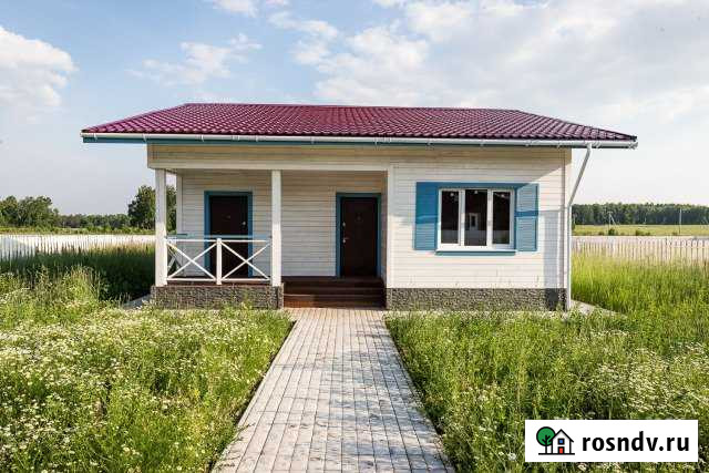 Коттедж 76.8 м² на участке 10 сот. на продажу в Емельяново Емельяново - изображение 1