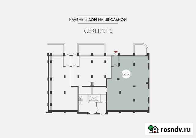 Помещение свободного назначения, 133.38 кв.м. Курск - изображение 1