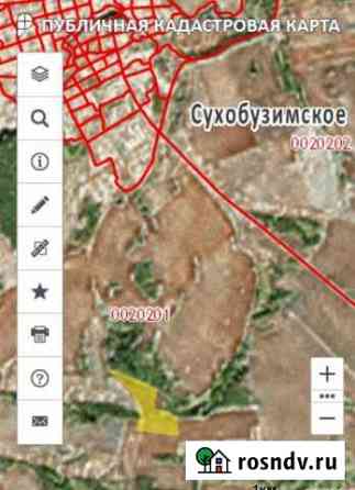 Участок СНТ, ДНП 1512 сот. на продажу в Сухобузимском Сухобузимское