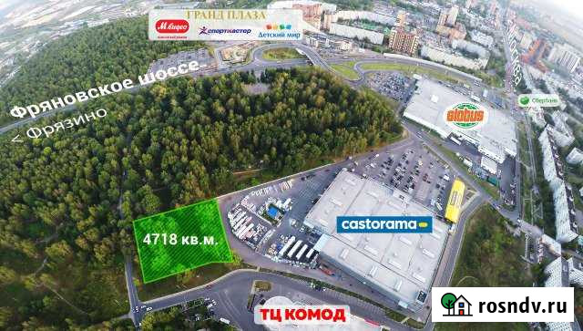 Участок промназначения 47 сот. в аренду в Щёлково Щёлково - изображение 1