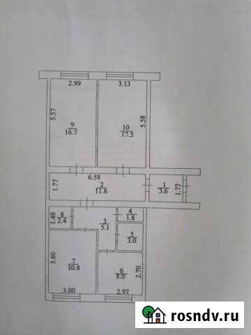 3-комнатная квартира, 80 м², 2/5 эт. на продажу в Кумертау Кумертау - изображение 1