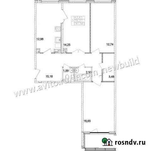 3-комнатная квартира, 79 м², 2/3 эт. на продажу в Павловской Слободе Павловская Слобода