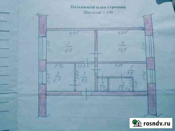 3-комнатная квартира, 48 м², 1/2 эт. на продажу в Верху-Чебуле Верх-Чебула