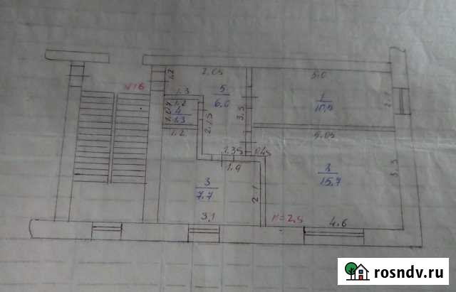 2-комнатная квартира, 41 м², 2/2 эт. на продажу в Козельске Козельск - изображение 1