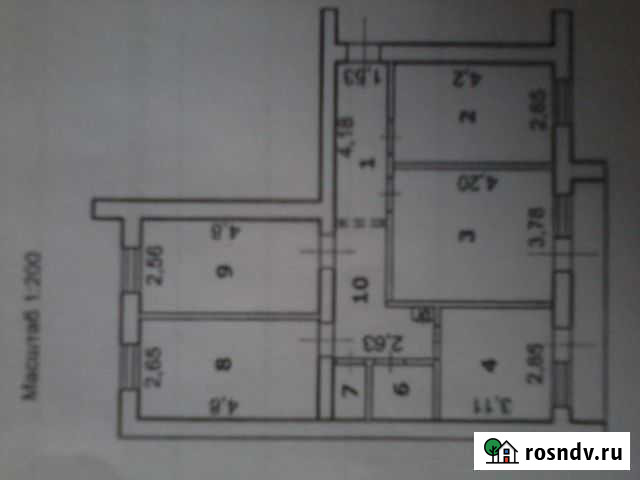 4-комнатная квартира, 78 м², 10/10 эт. на продажу в Губкине Губкин - изображение 1