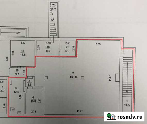 Помещение свободного назначения, 155 кв.м. Мытищи - изображение 1