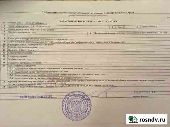 Участок СНТ, ДНП 10 сот. на продажу в Ферсманово Ферсманово