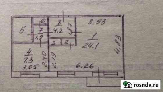 1-комнатная квартира, 43 м², 2/5 эт. на продажу в Чернушке Чернушка