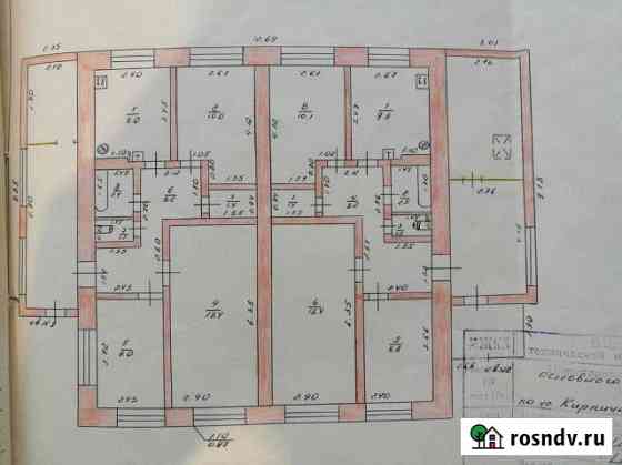 3-комнатная квартира, 60 м², 1/1 эт. на продажу во Льве Толстом Лев Толстой