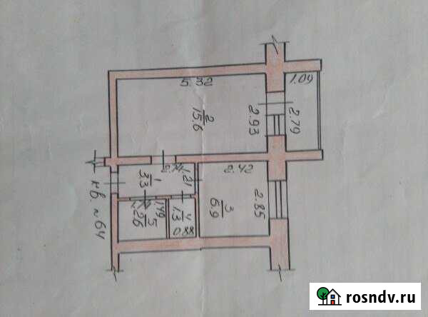 1-комнатная квартира, 31 м², 1/5 эт. на продажу в Канаше Канаш - изображение 1