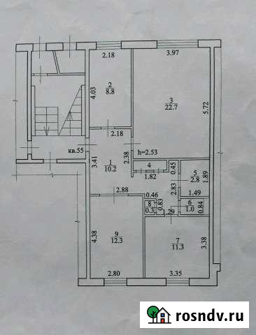3-комнатная квартира, 70 м², 1/5 эт. на продажу в Свободном Амурской области Свободный - изображение 1