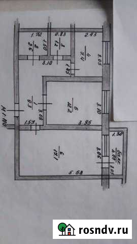 2-комнатная квартира, 52 м², 2/5 эт. на продажу в Мариинском Посаде Мариинский Посад - изображение 1