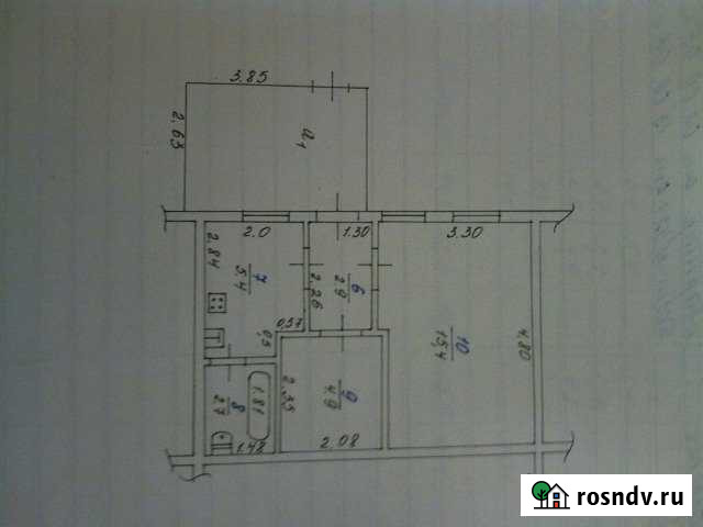 1-комнатная квартира, 32 м², 1/1 эт. на продажу в Можге Можга - изображение 1
