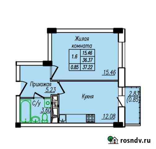 1-комнатная квартира, 38 м², 5/17 эт. на продажу в Абакане Абакан